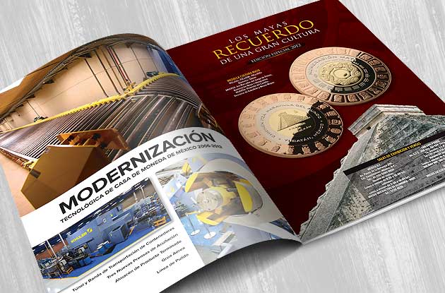 Diseño gráfico de revistas de colección