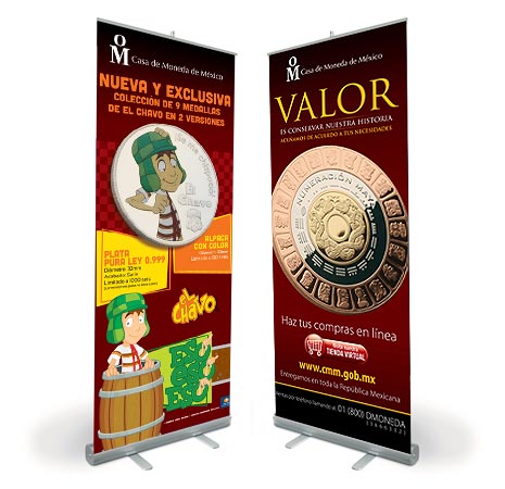 Impresión de lonas para rollups