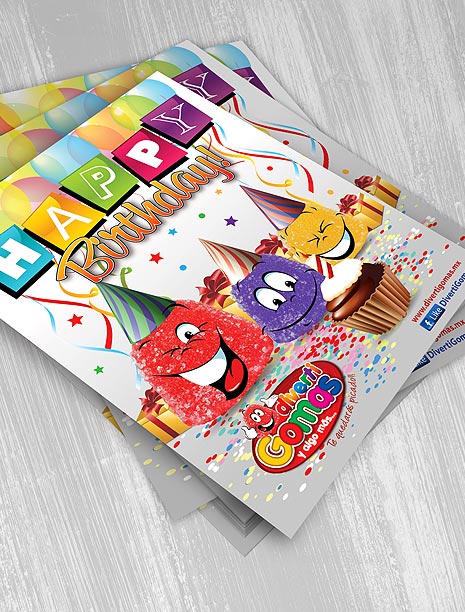 Ejemplos de tarjetas de cumpleaños